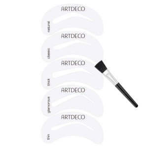 Artdeco Eye Brow Stencils with Brush Applicator