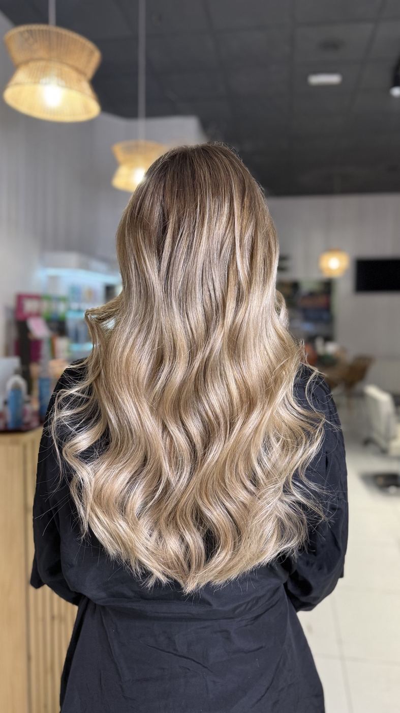 Balayage ALON Experience fotografiado en el salón de Torrelavega